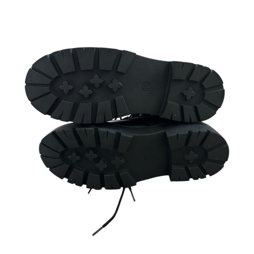 Wild Fable Womens Logan Lug Combat Boots with Memory Foam Insole Black NWT - Picture 7 of 7